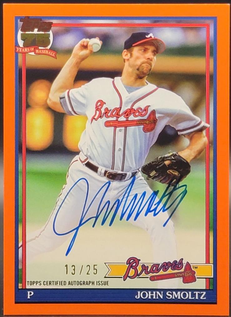 John Smoltz [Orange] #91A-SMO