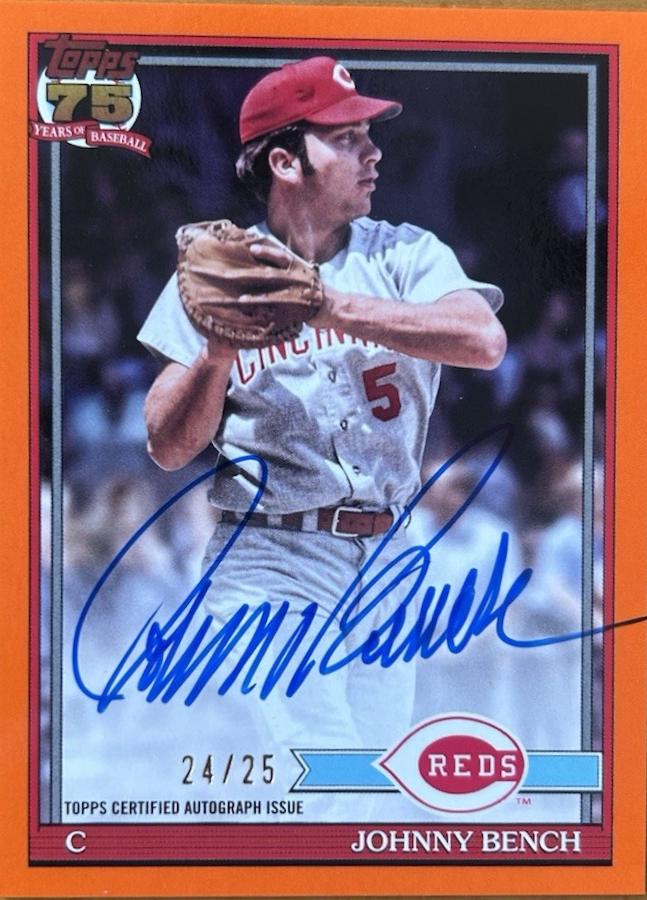Johnny Bench [Orange] #91A-JBE
