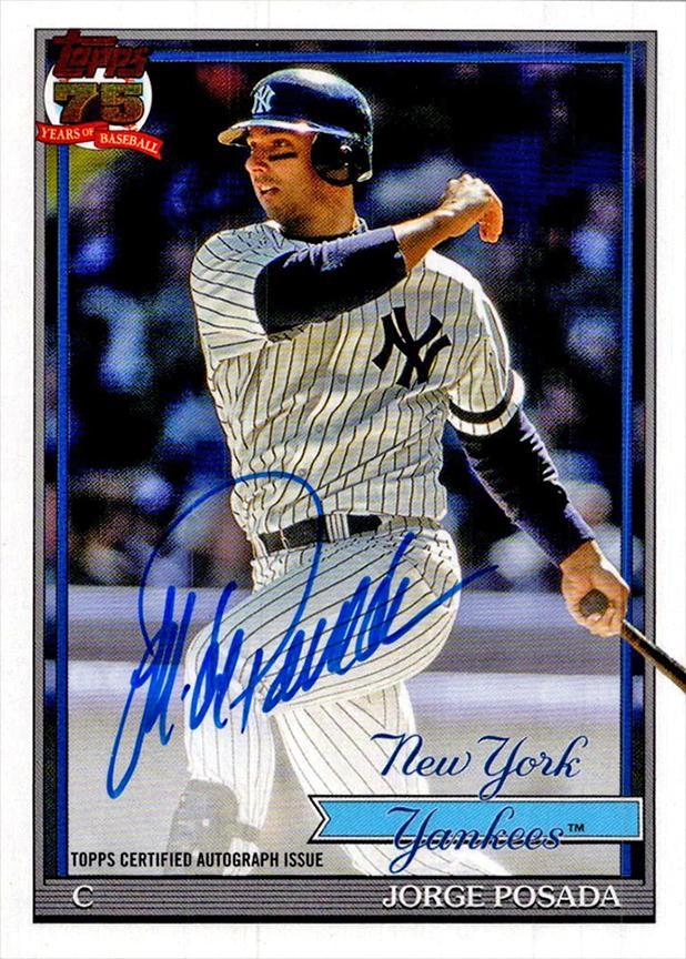 Jorge Posada #91A-JP
