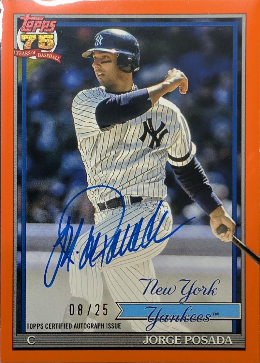 Jorge Posada [Orange] #91A-JP