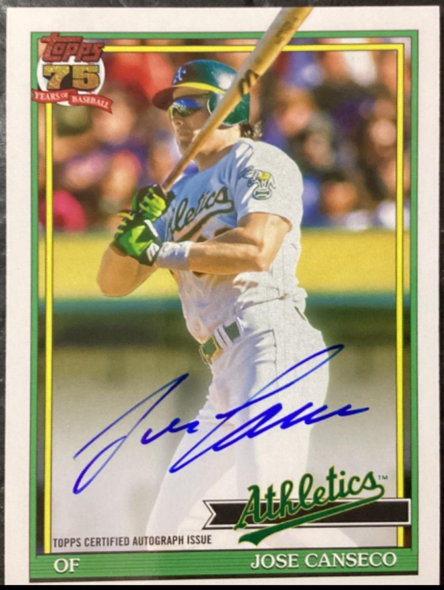 Jose Canseco #91A-CAN