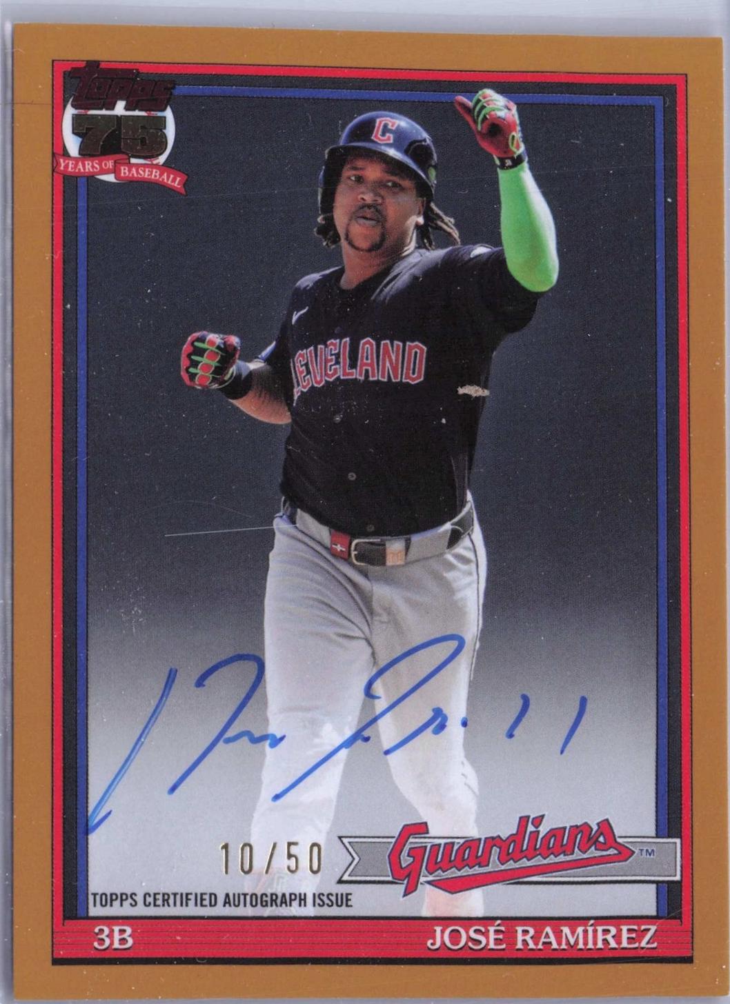 Jose Ramirez [Gold] #91A-JR