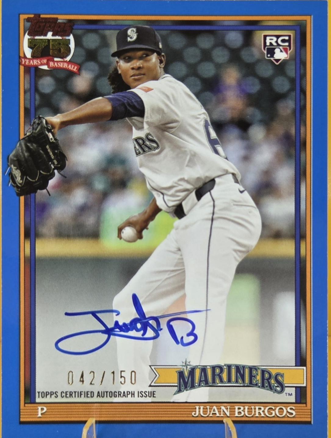 Juan Burgos [Blue] #91A-JUA