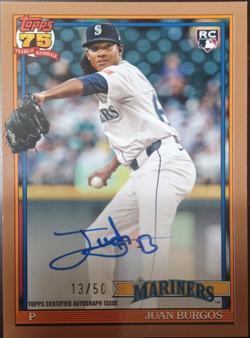 Juan Burgos [Gold] #91A-JUA