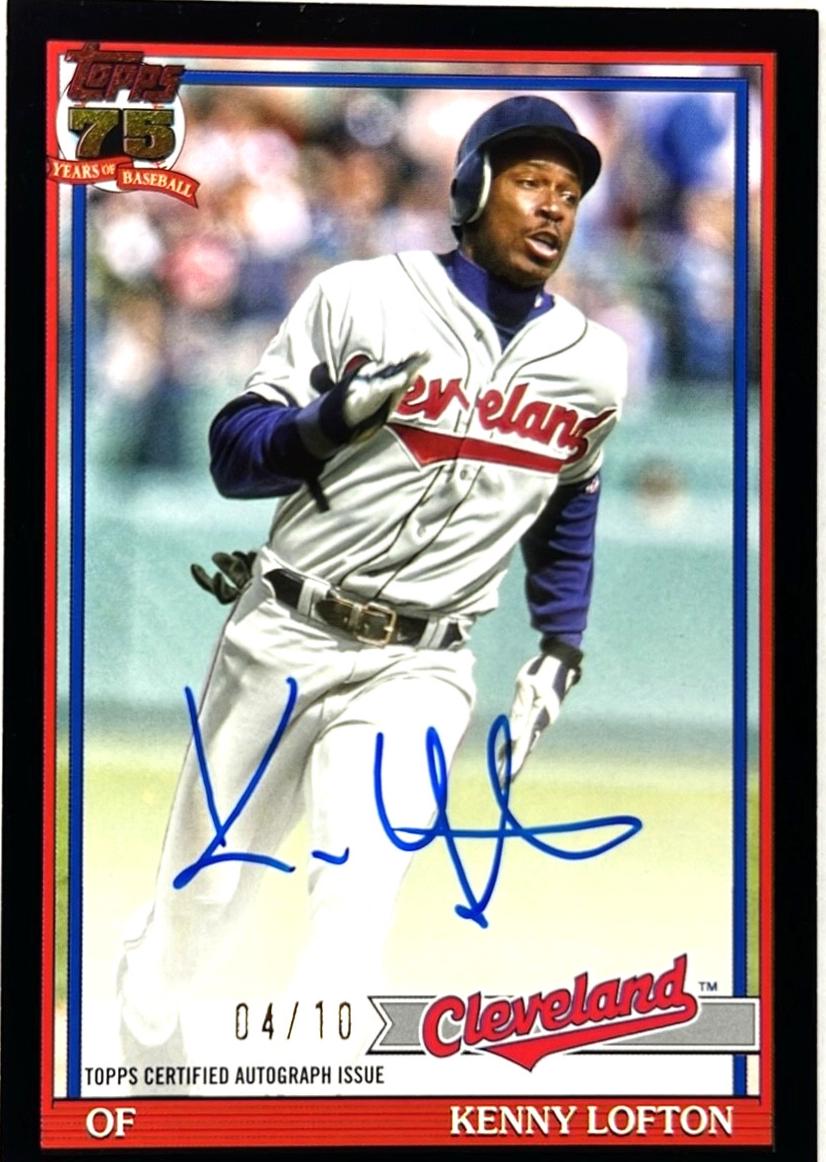 Kenny Lofton [Black] #91A-KL