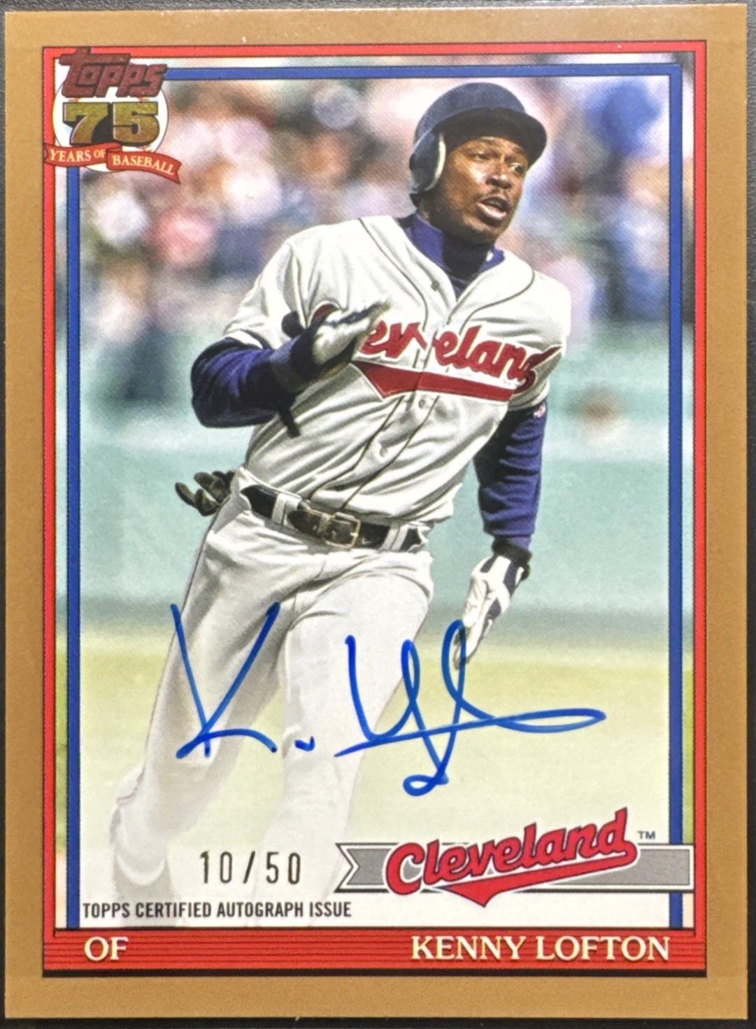 Kenny Lofton [Gold] #91A-KL