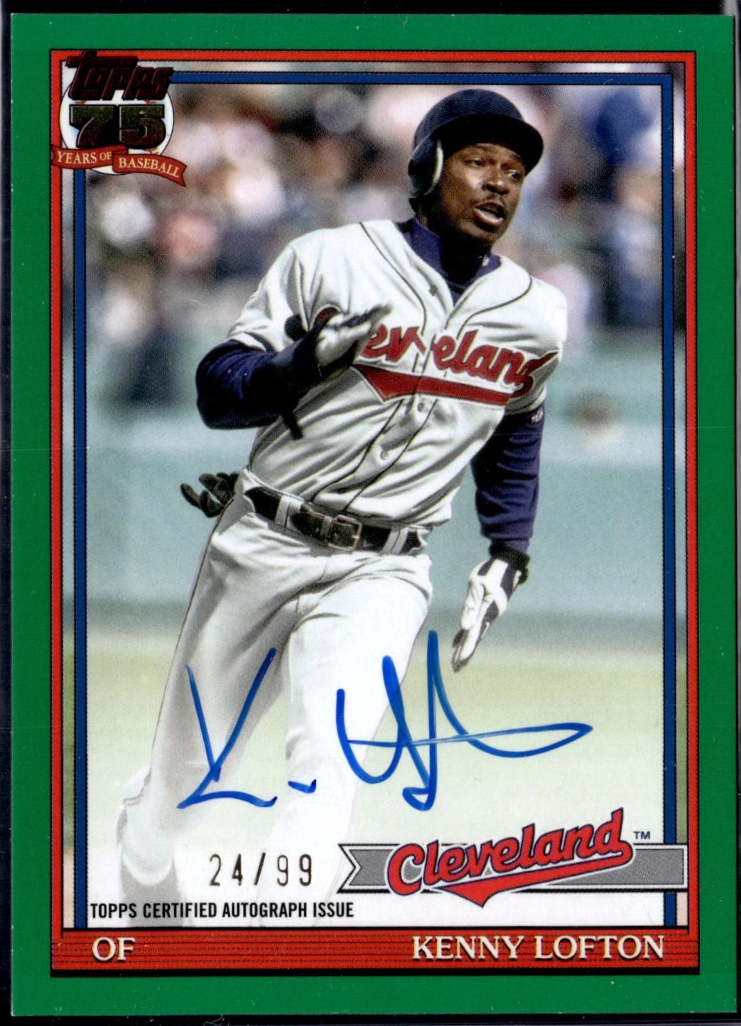 Kenny Lofton [Green] #91A-KL