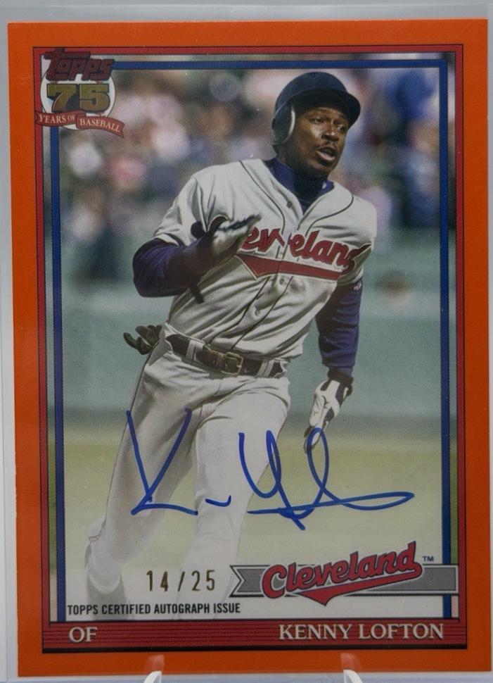 Kenny Lofton [Orange] #91A-KL