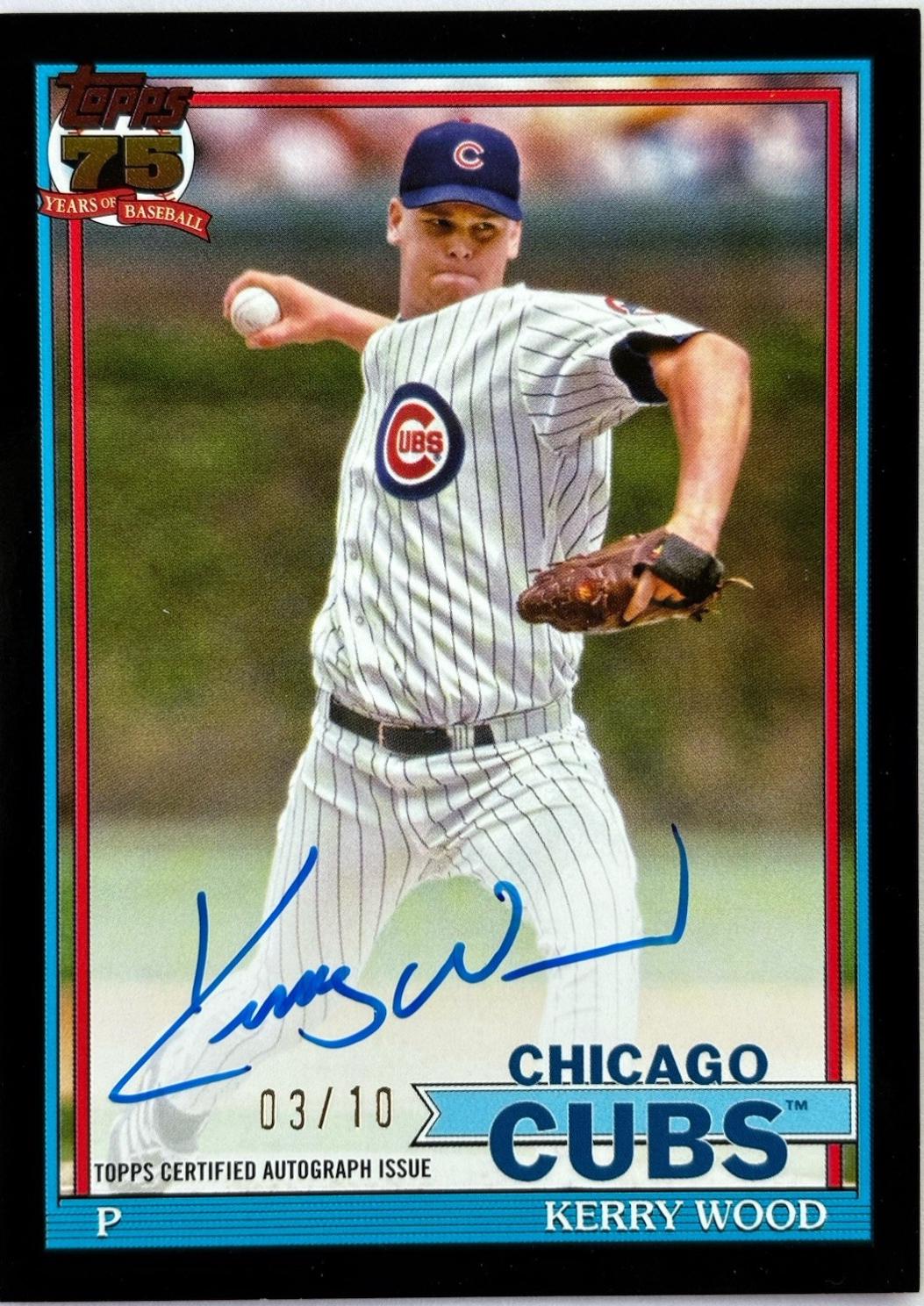 Kerry Wood [Black] #91A-KW
