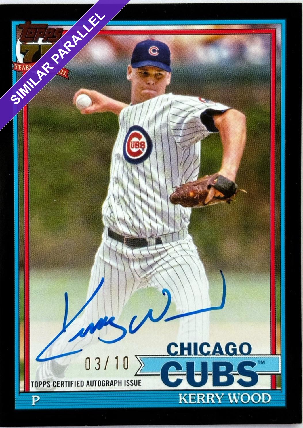 Kerry Wood [Blue] #91A-KW