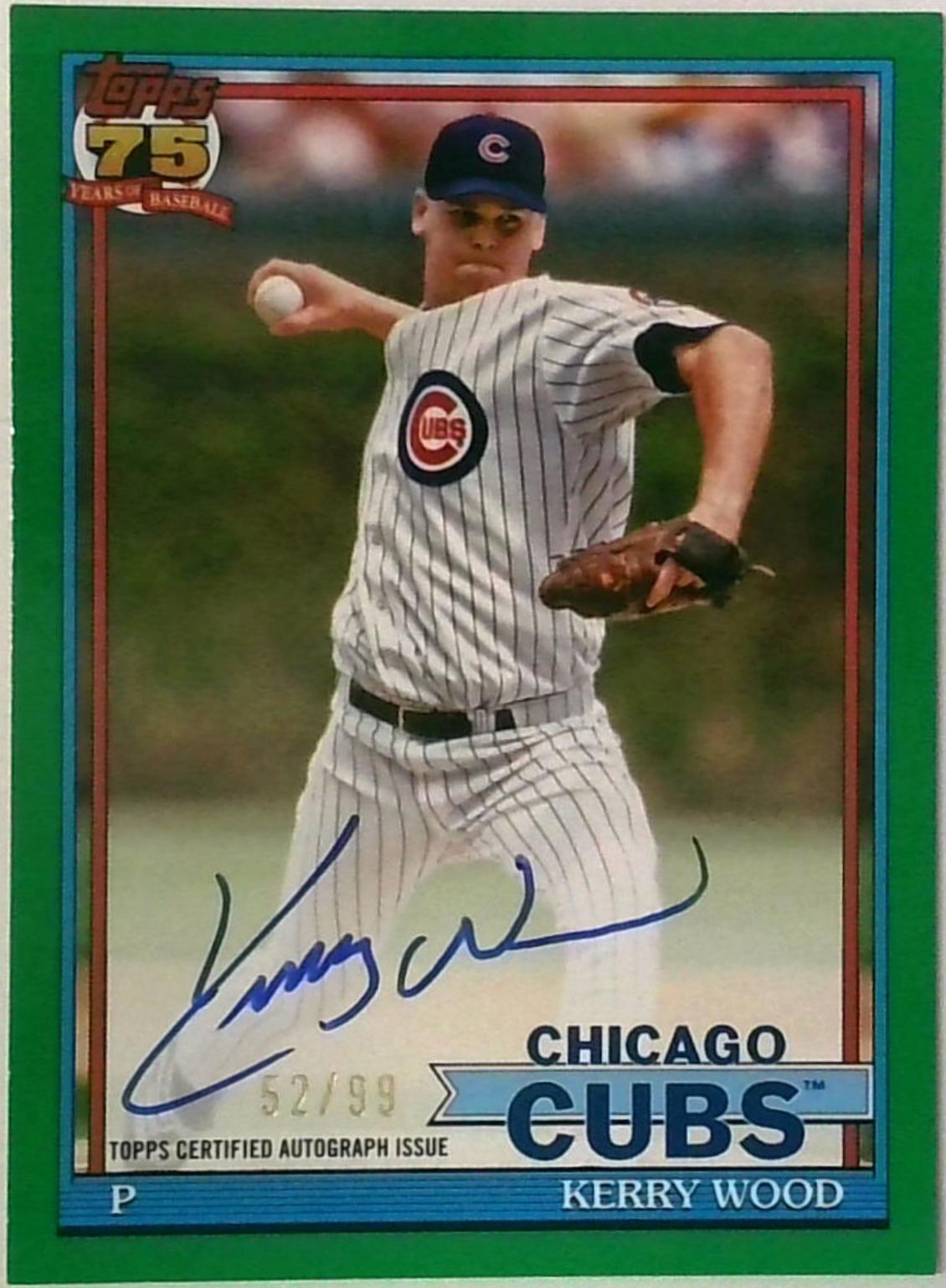 Kerry Wood [Green] #91A-KW
