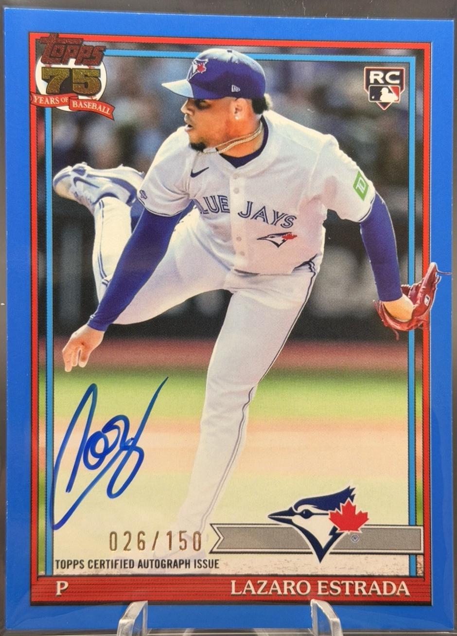 Lazaro Estrada [Blue] #91A-LAZ