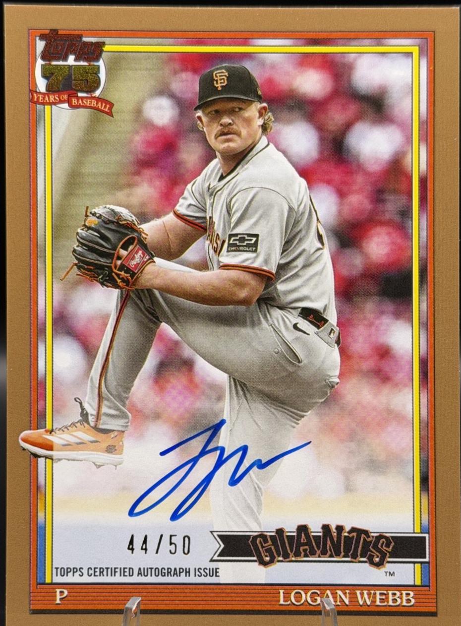 Logan Webb [Gold] #91A-WEB