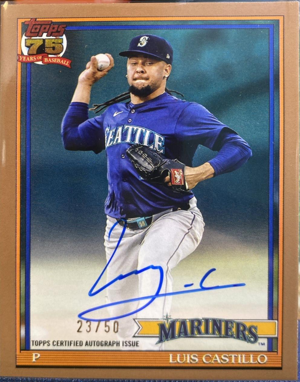Luis Castillo [Gold] #91A-LC