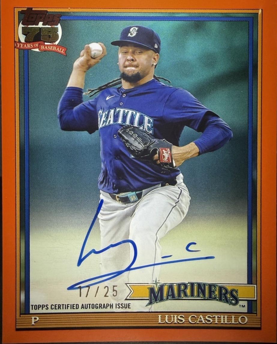 Luis Castillo [Orange] #91A-LC
