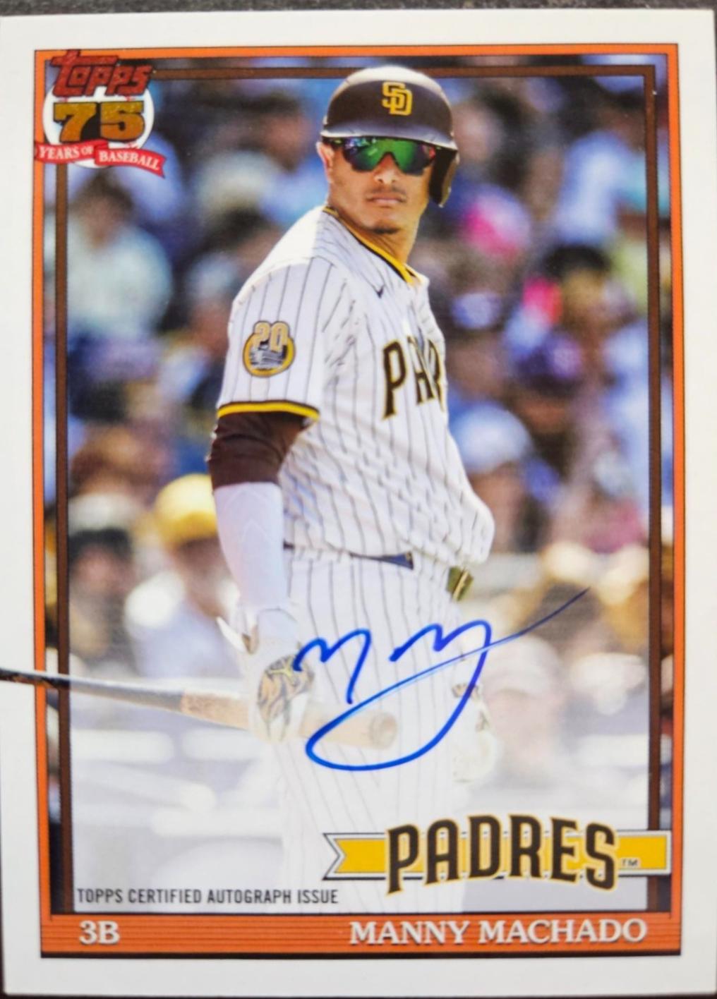 Manny Machado #91A-MM