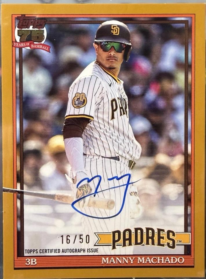 Manny Machado [Gold] #91A-MM