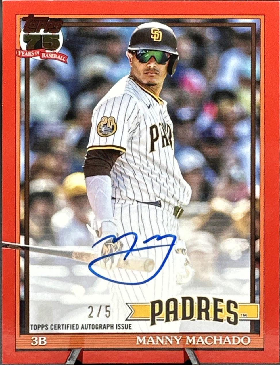 Manny Machado [Red] #91A-MM