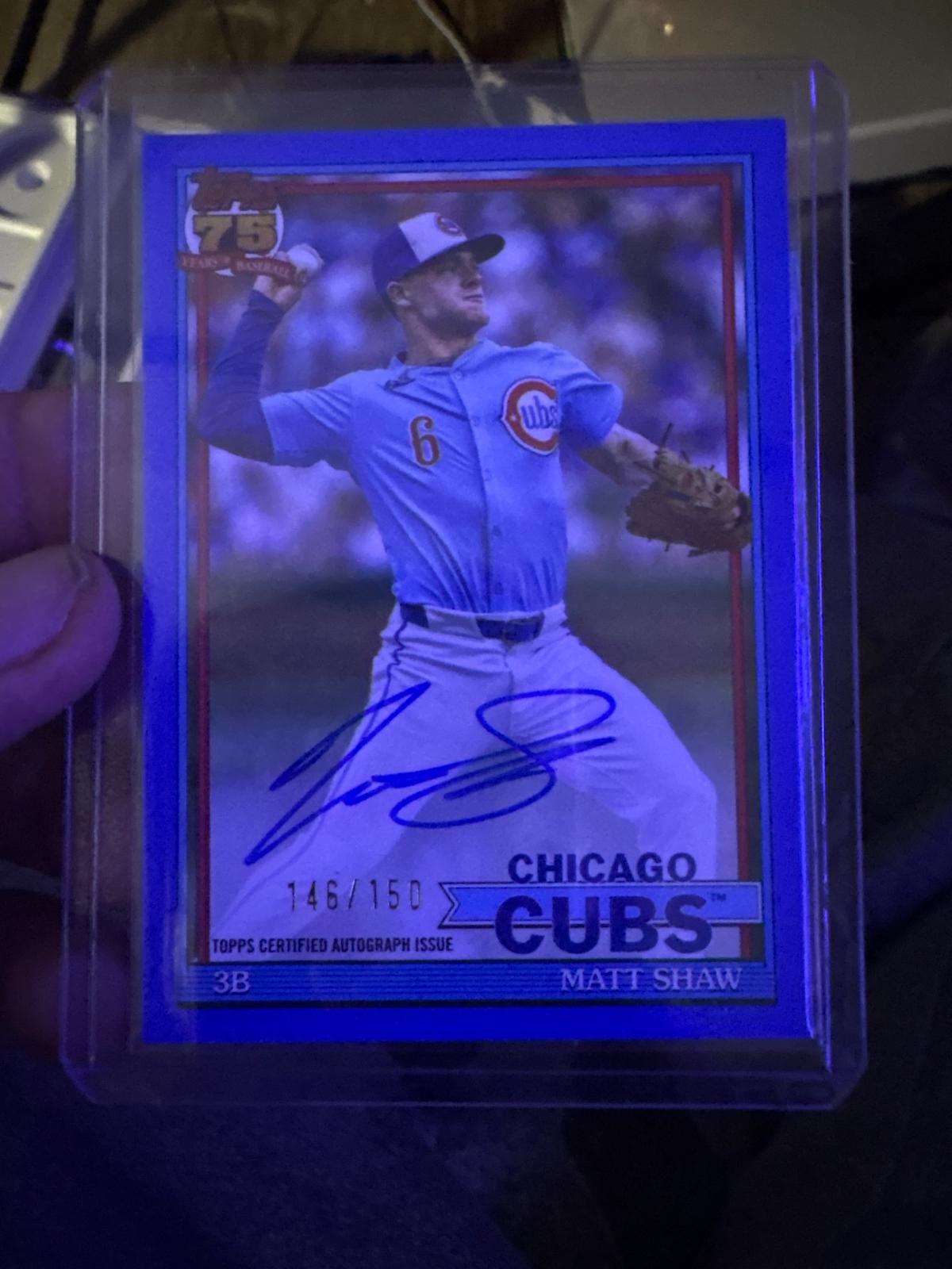Matt Shaw [Blue] #91A-SHA