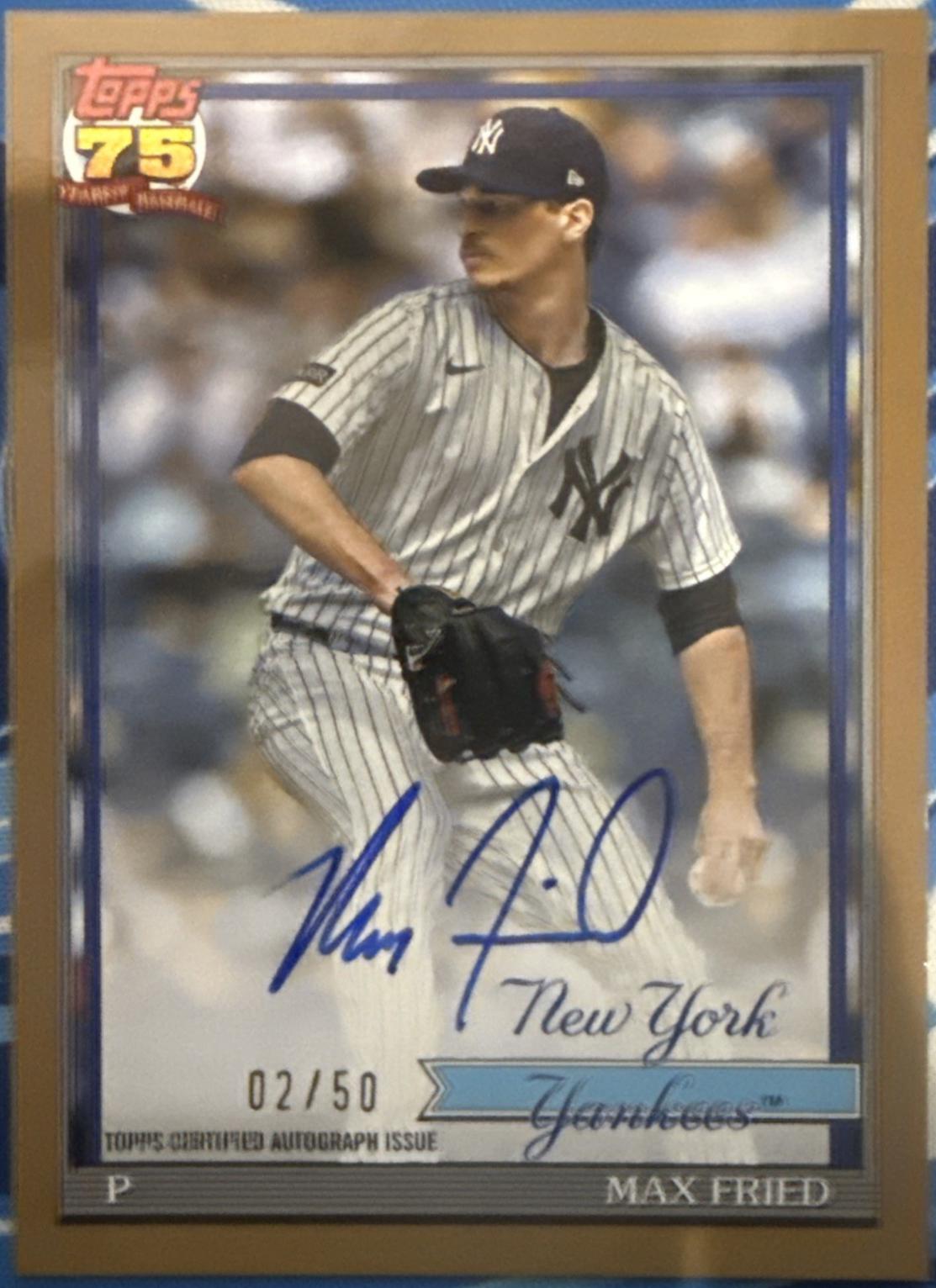 Max Fried [Gold] #91A-MF