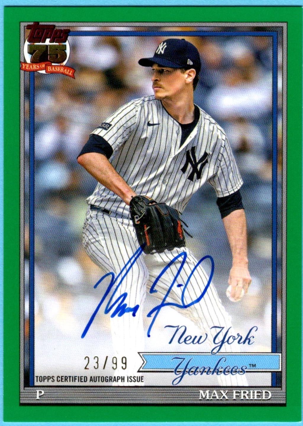 Max Fried [Green] #91A-MF