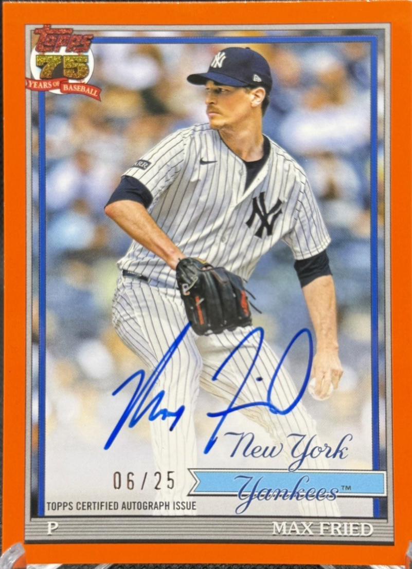 Max Fried [Orange] #91A-MF