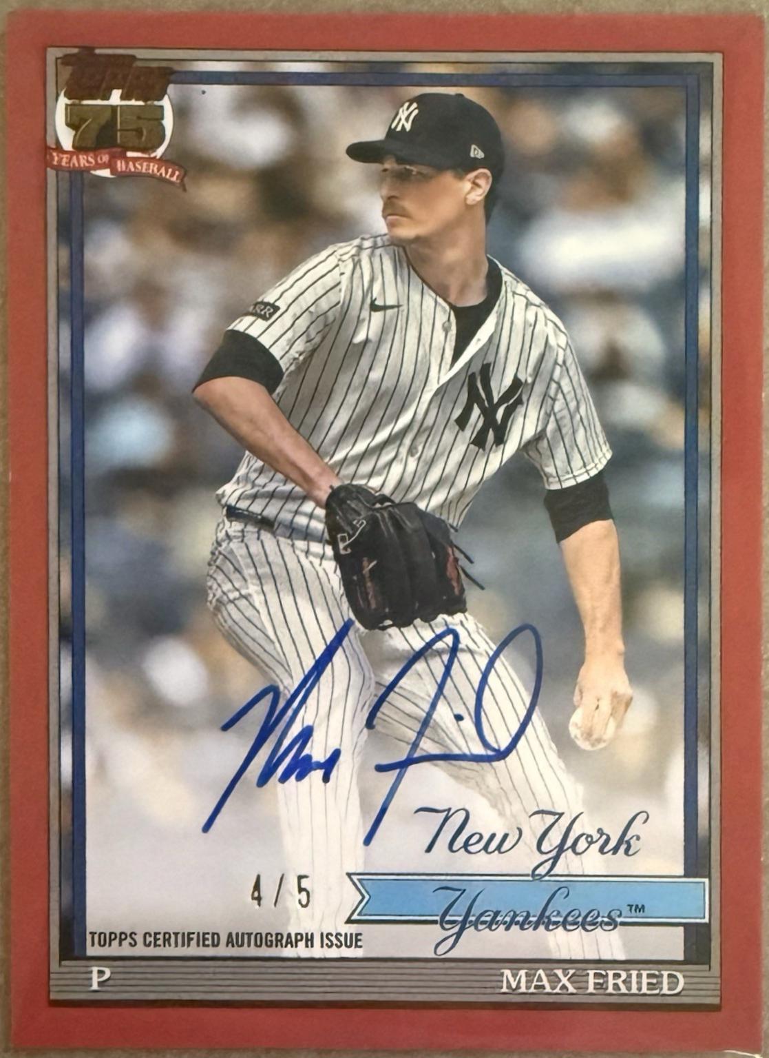 Max Fried [Red] #91A-MF