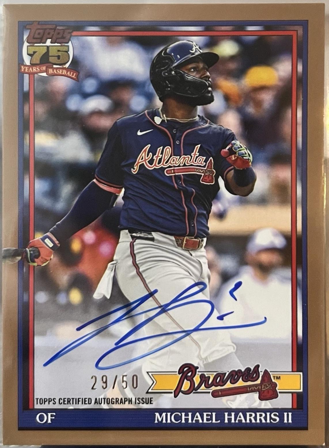 Michael Harris II [Gold] #91A-MH