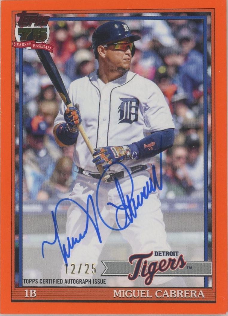 Miguel Cabrera [Orange] #91A-MC