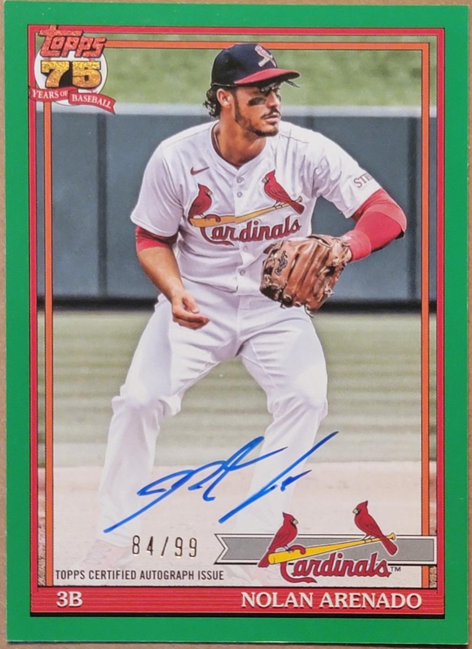 Nolan Arenado [Green] #91A-NA