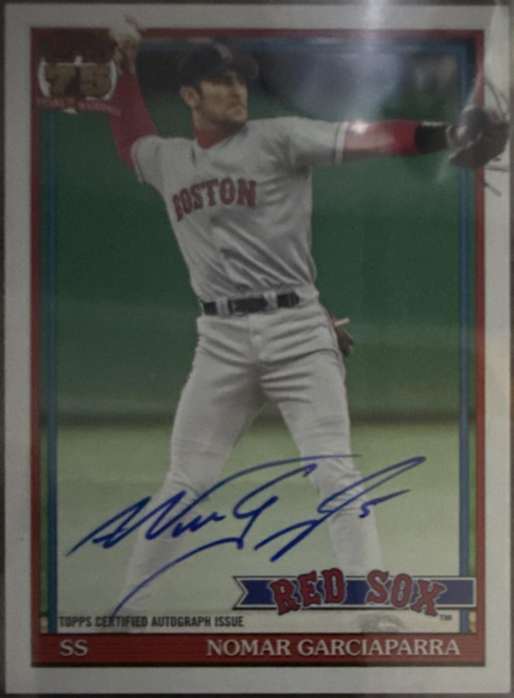 Nomar Garciaparra #91A-NG