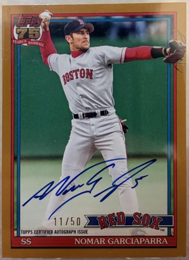 Nomar Garciaparra [Gold] #91A-NG