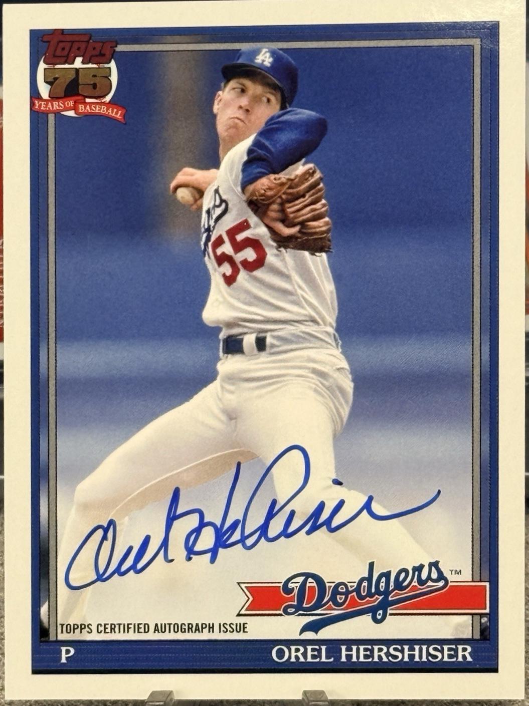 Orel Hershiser #91A-OH