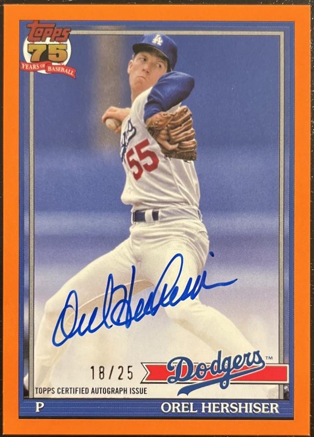 Orel Hershiser [Orange] #91A-OH
