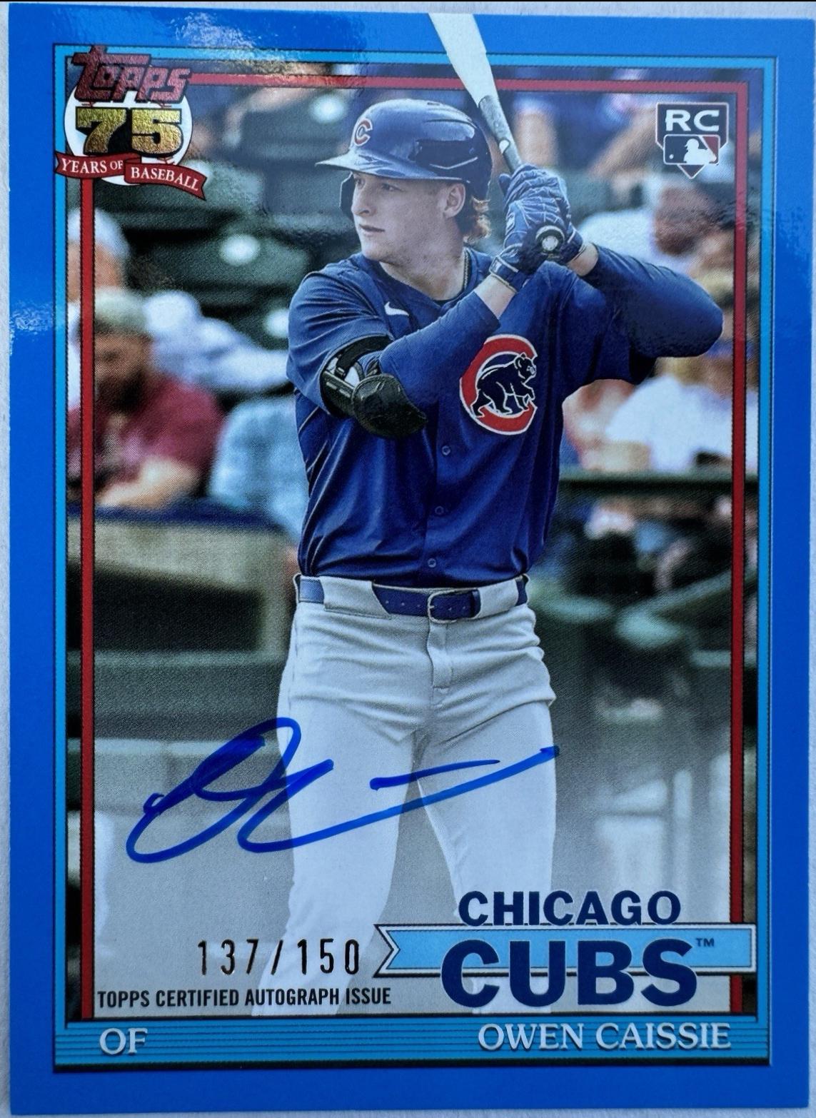 Owen Caissie [Blue] #91A-OCA