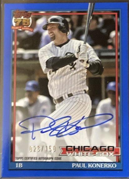 Paul Konerko [Blue] #91A-PK