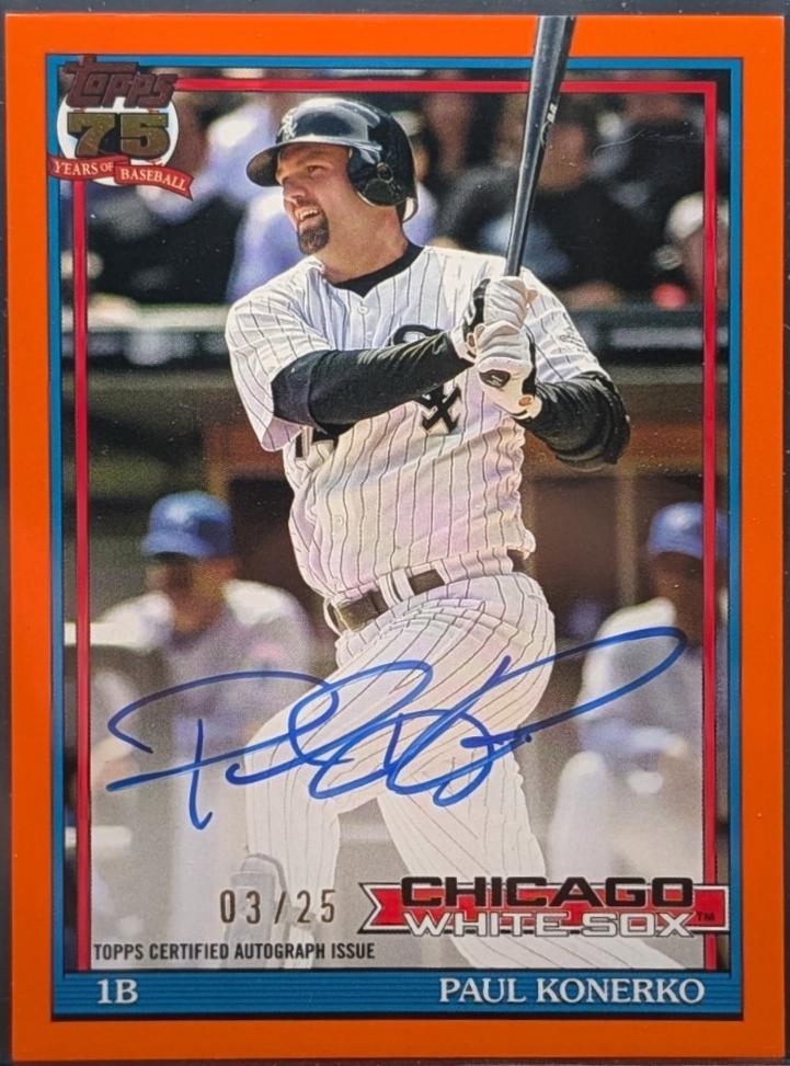 Paul Konerko [Orange] #91A-PK