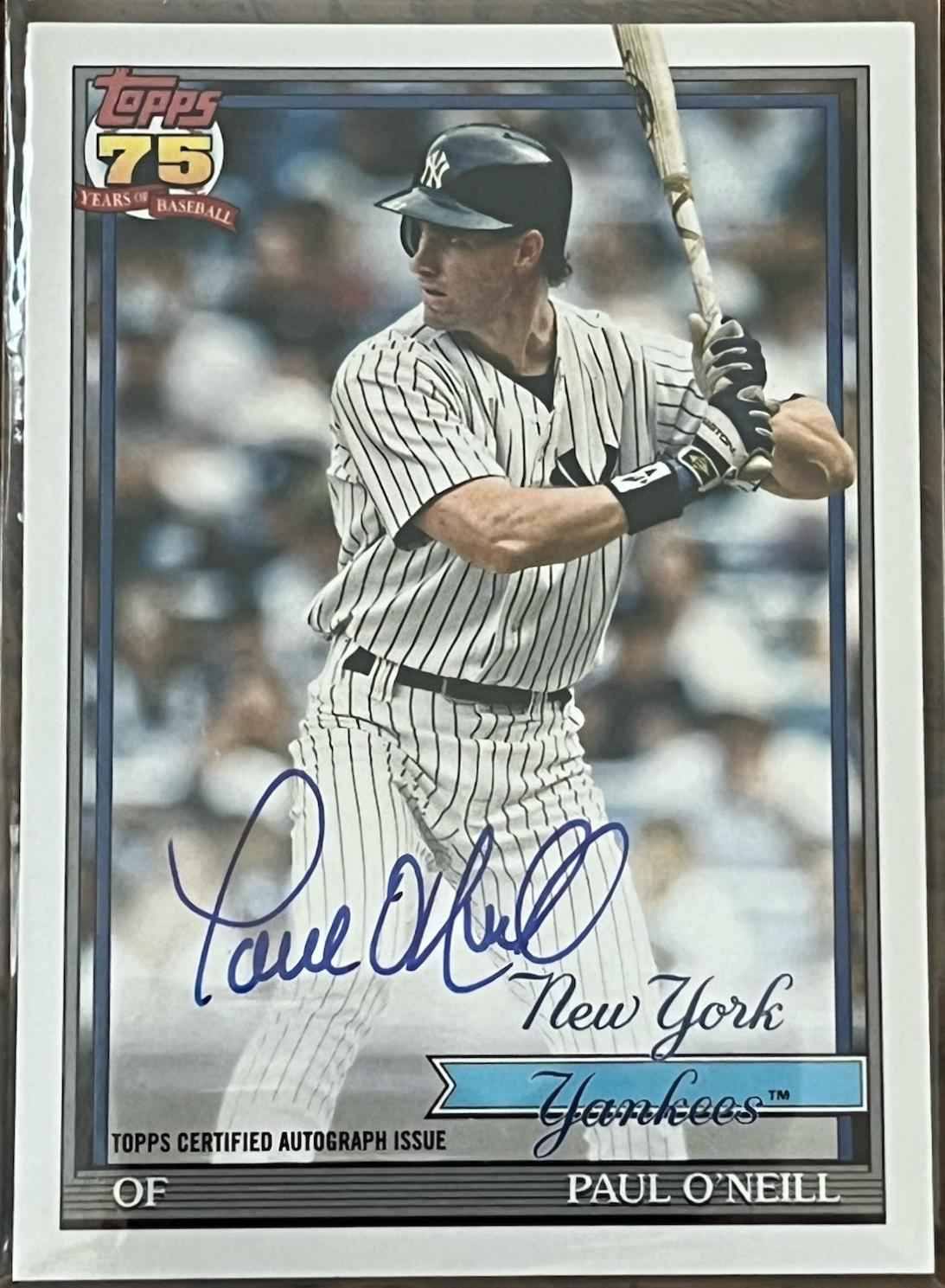 Paul O'neill #91A-PO