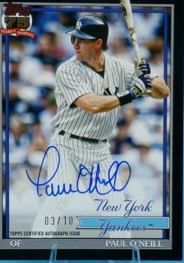 Paul O'neill [Black] #91A-PO