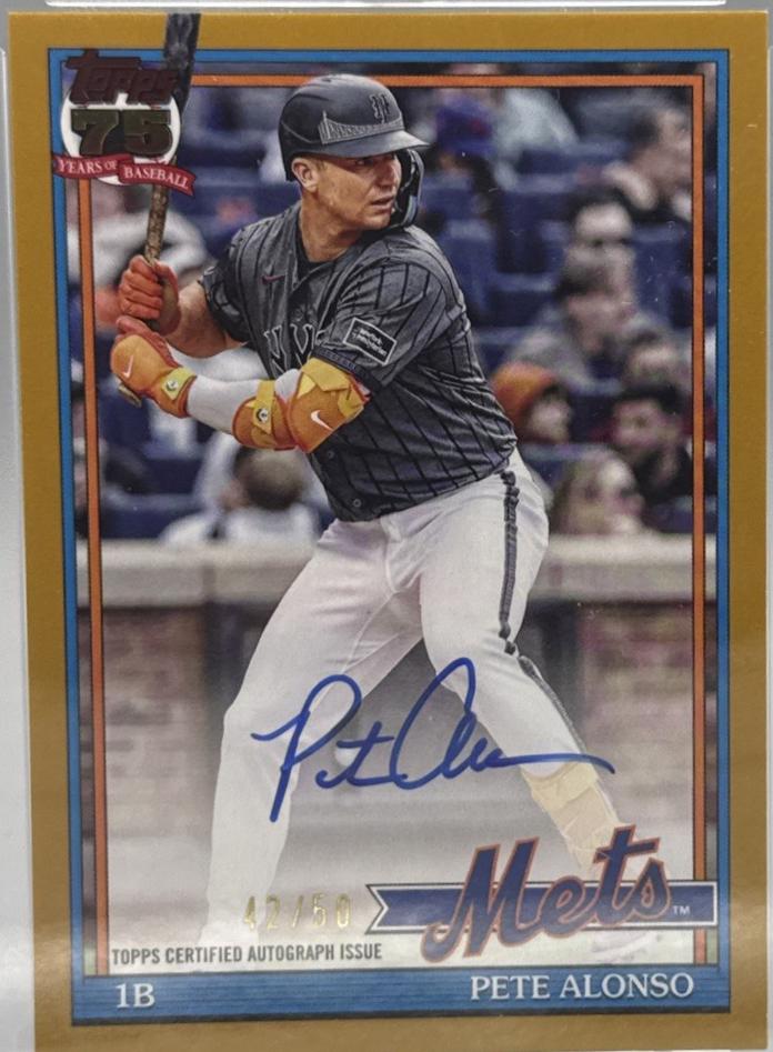 Pete Alonso [Gold] #91A-PA