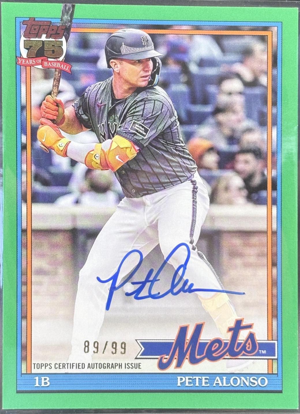 Pete Alonso [Green] #91A-PA