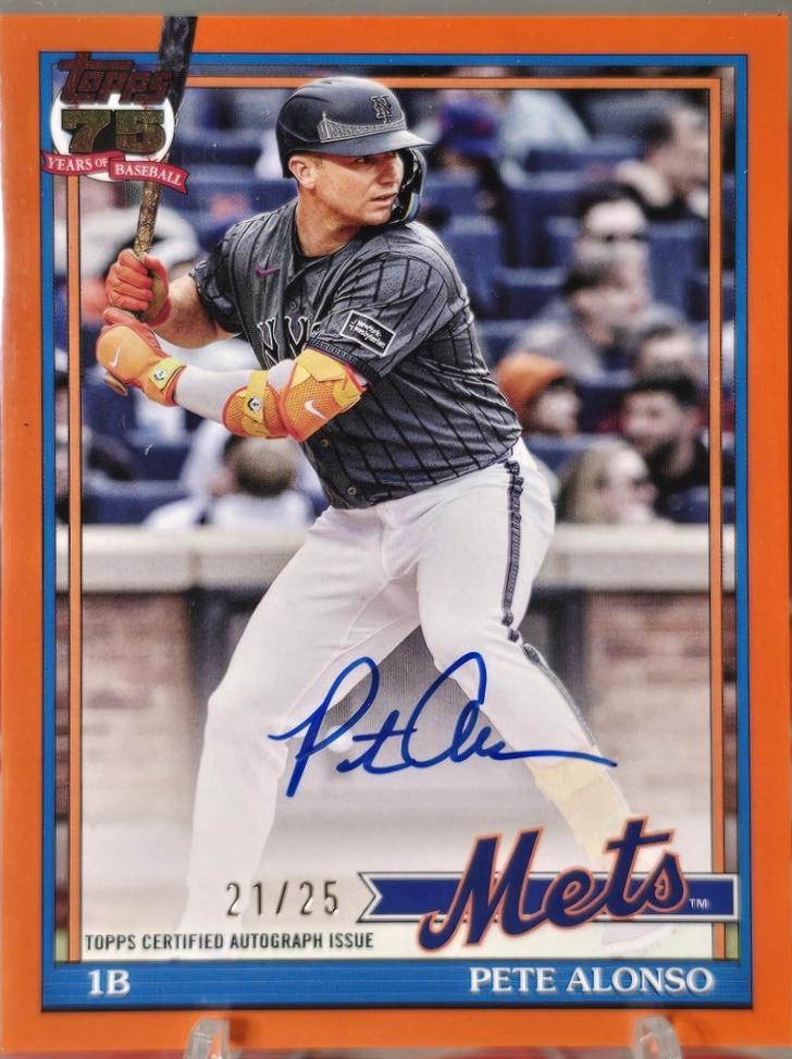 Pete Alonso [Orange] #91A-PA