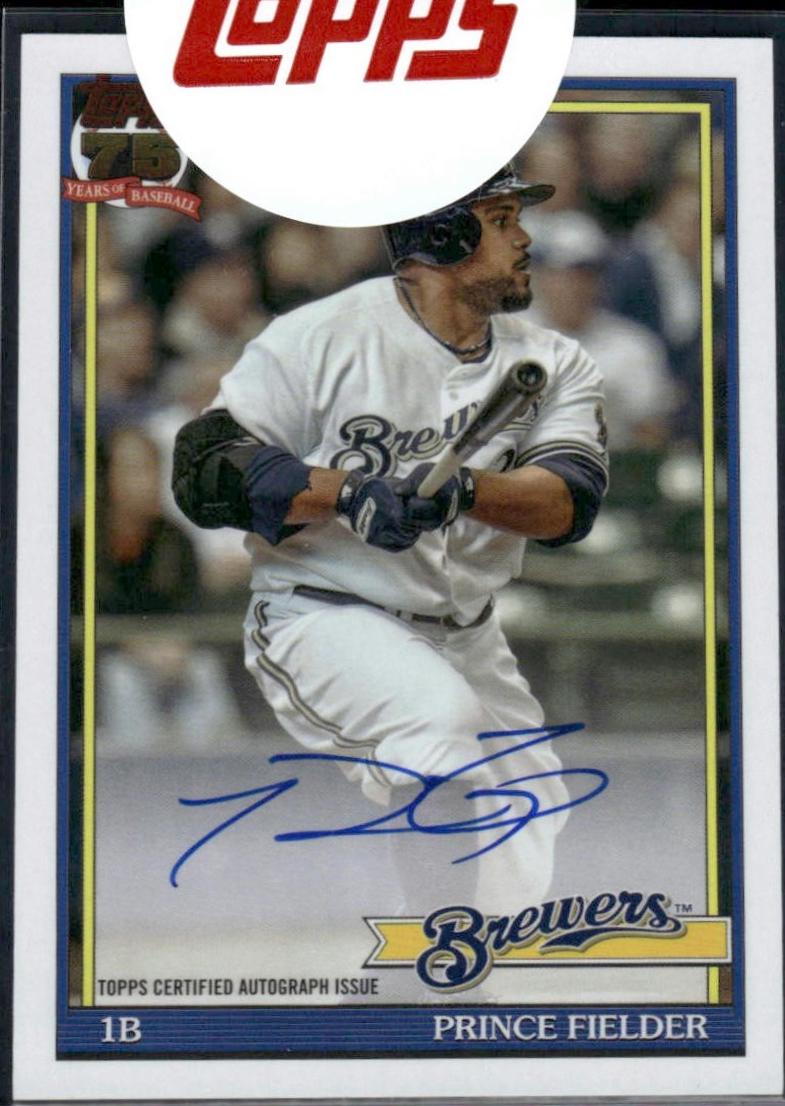 Prince Fielder #91A-PF