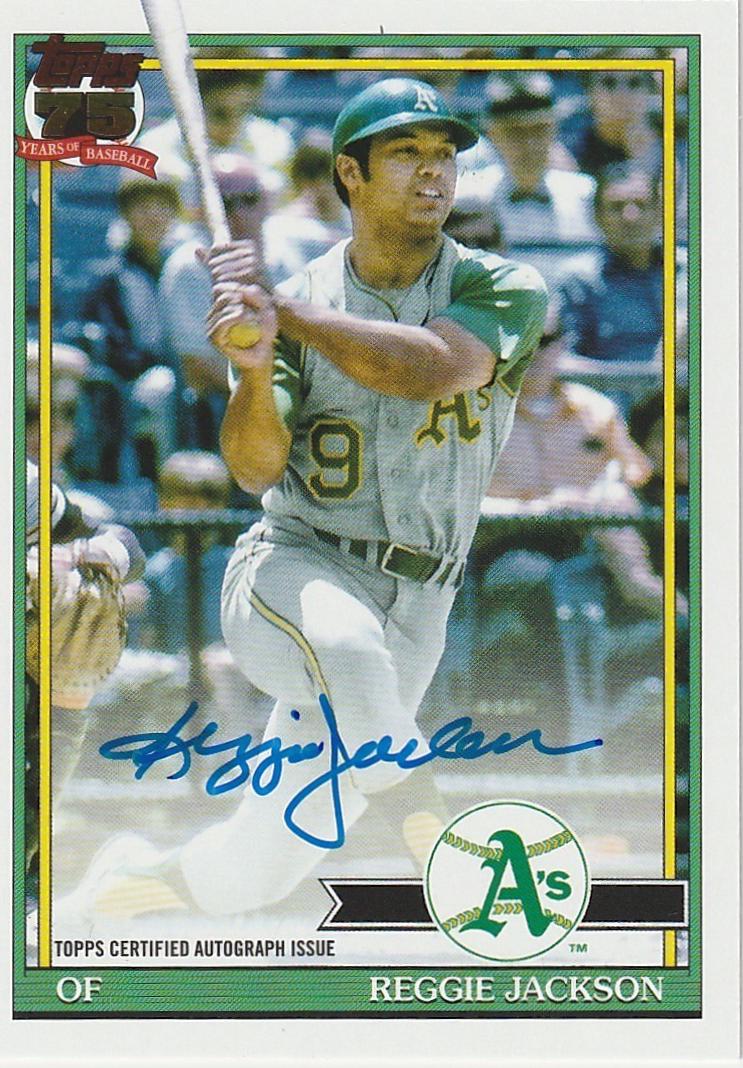 Reggie Jackson #91A-RJK