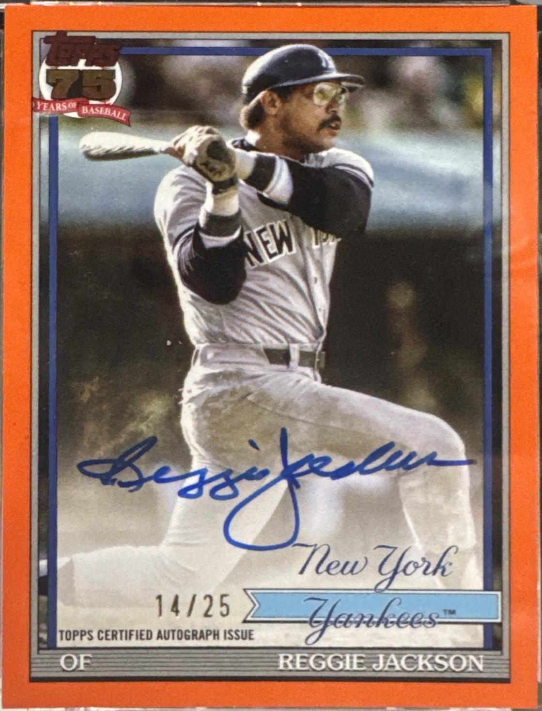 Reggie Jackson [Orange] #91A-RJA