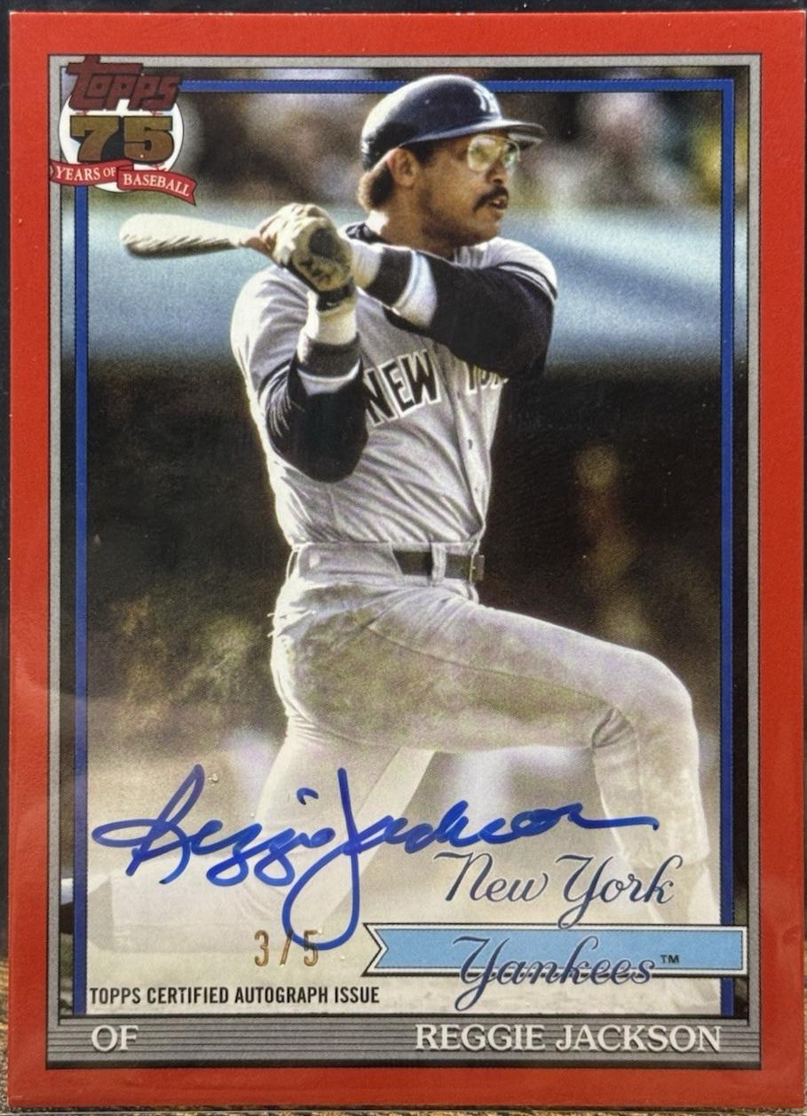 Reggie Jackson [Red] #91A-RJA