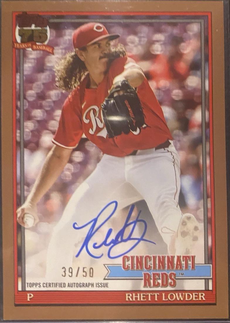 Rhett Lowder [Gold] #91A-LOW