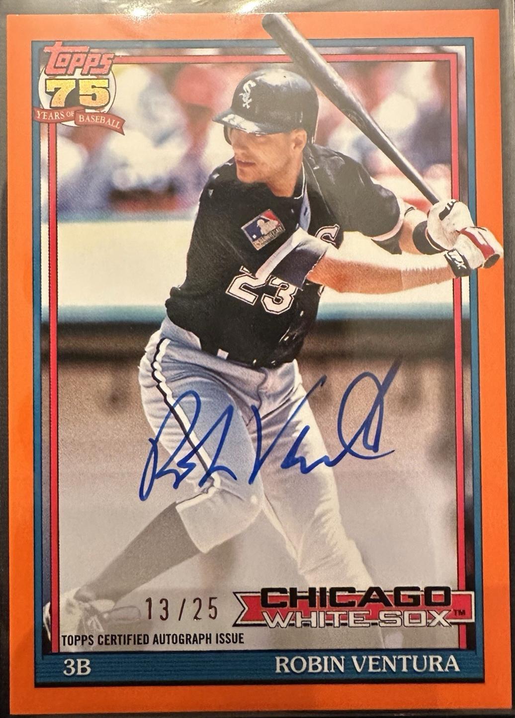 Robin Ventura [Orange] #91A-RV