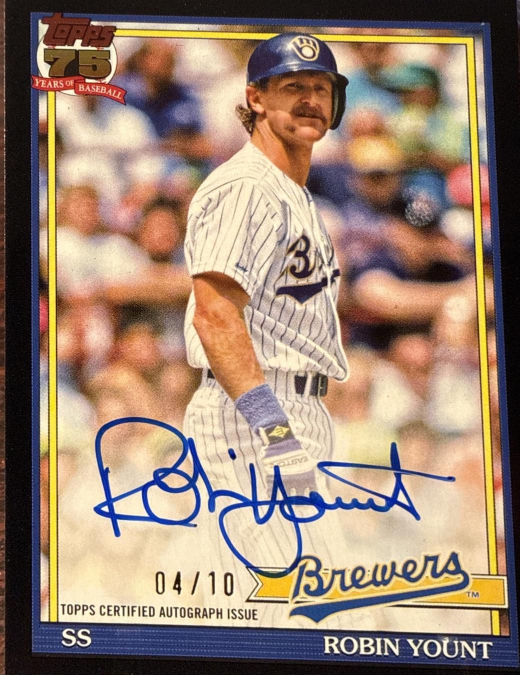 Robin Yount [Black] #91A-RY