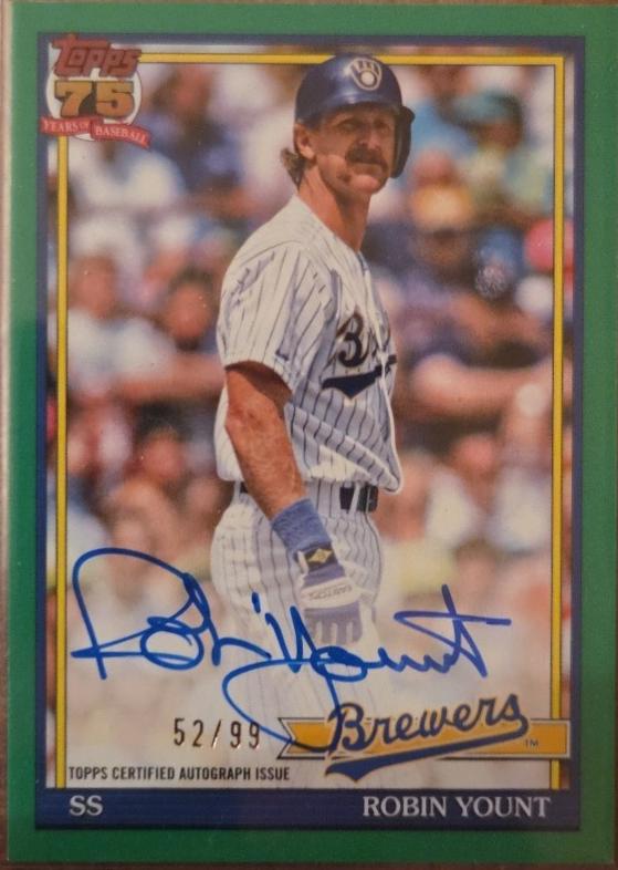 Robin Yount [Green] #91A-RY